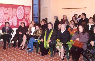 Mostra di ricami, filet e tombolo