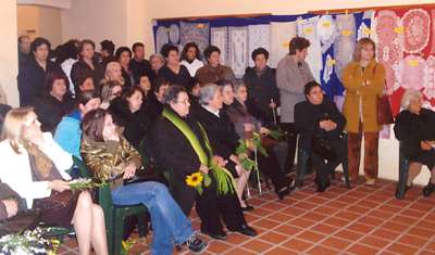 Mostra di ricami, filet e tombolo