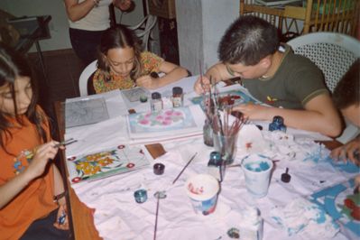 Corso di pittura su vetro