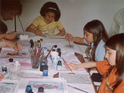 Corso di pittura su vetro