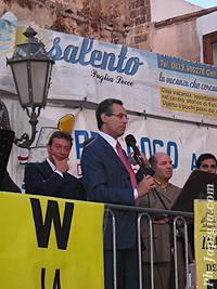 Il sindaco di Alliste-Felline Avv. A. Renna