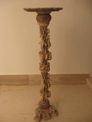 colonna in resina