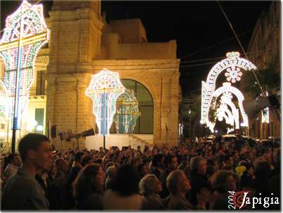 La festa in piazza