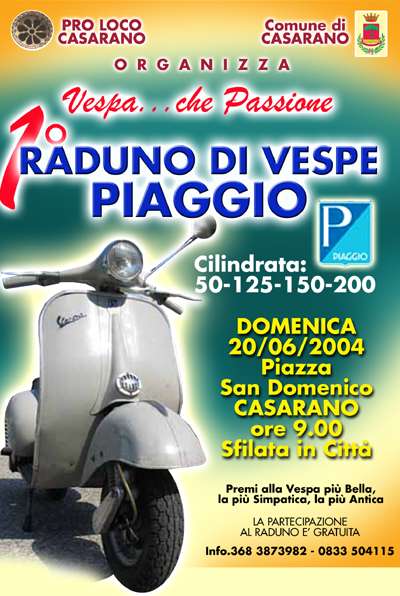 Primo Raduno di Vespe Piaggio