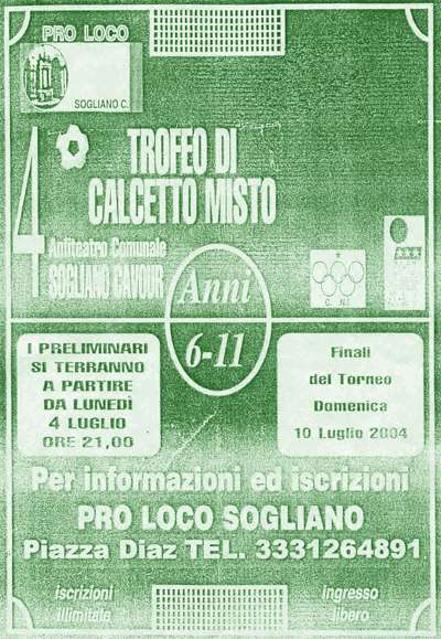 4 trofeo calcetto 