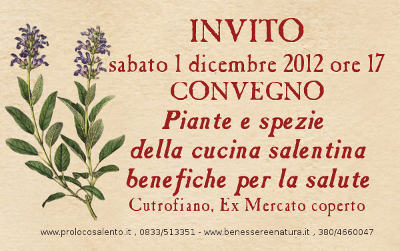 Piante e spezie della cucina salentina benefiche per la salute Piante e spezie della cucina salentina benefiche per la salute