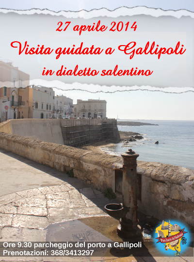 visita guidata in dialetto a  Gallipoli