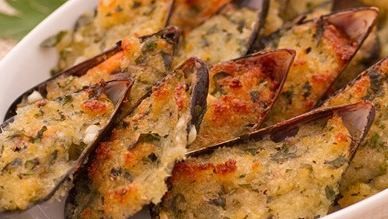 Simulata con le cozze di mare Simulata con le cozze di mare