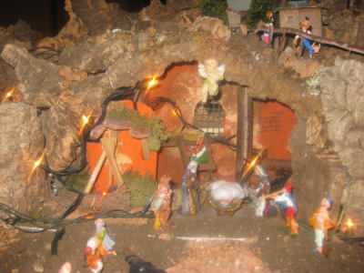 Presepe artistico fasanese centro storico