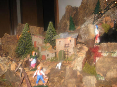 Presepe artistico fasanese centro storico