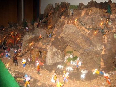 Presepe artistico fasanese centro storico