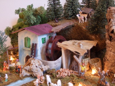 Presepe artistico fasanese centro storico