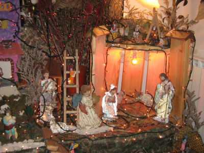 Presepe artistico fasanese centro storico