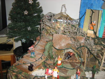 Presepe artistico fasanese centro storico