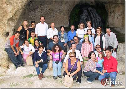 Foto di gruppo a Siracusa