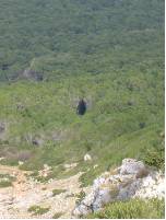 la Grotta del Cavallo vista da Torre dellAlto