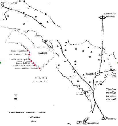 Planimetria dell'itinerario