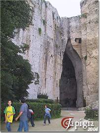 L'orecchio di Dioniso a Siracusa